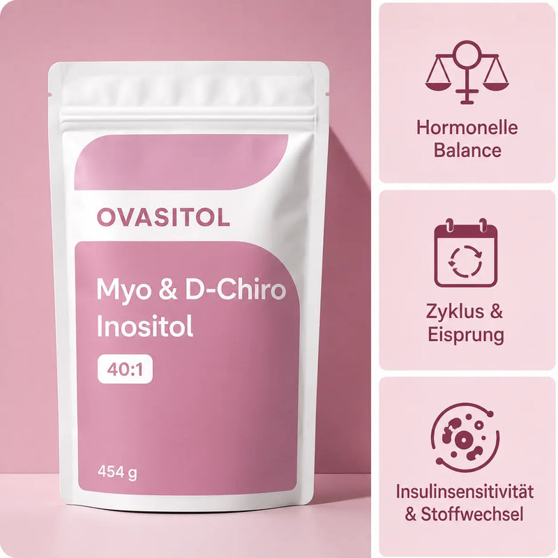 Myo-Inositol & D-Chiro-Inositol 40:1 Pulver – 220 Portionen