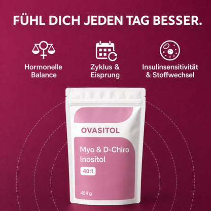 Myo-Inositol & D-Chiro-Inositol 40:1 Pulver – 220 Portionen