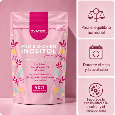 Mio-inositol & D-chiro-inositol 40:1 en polvo