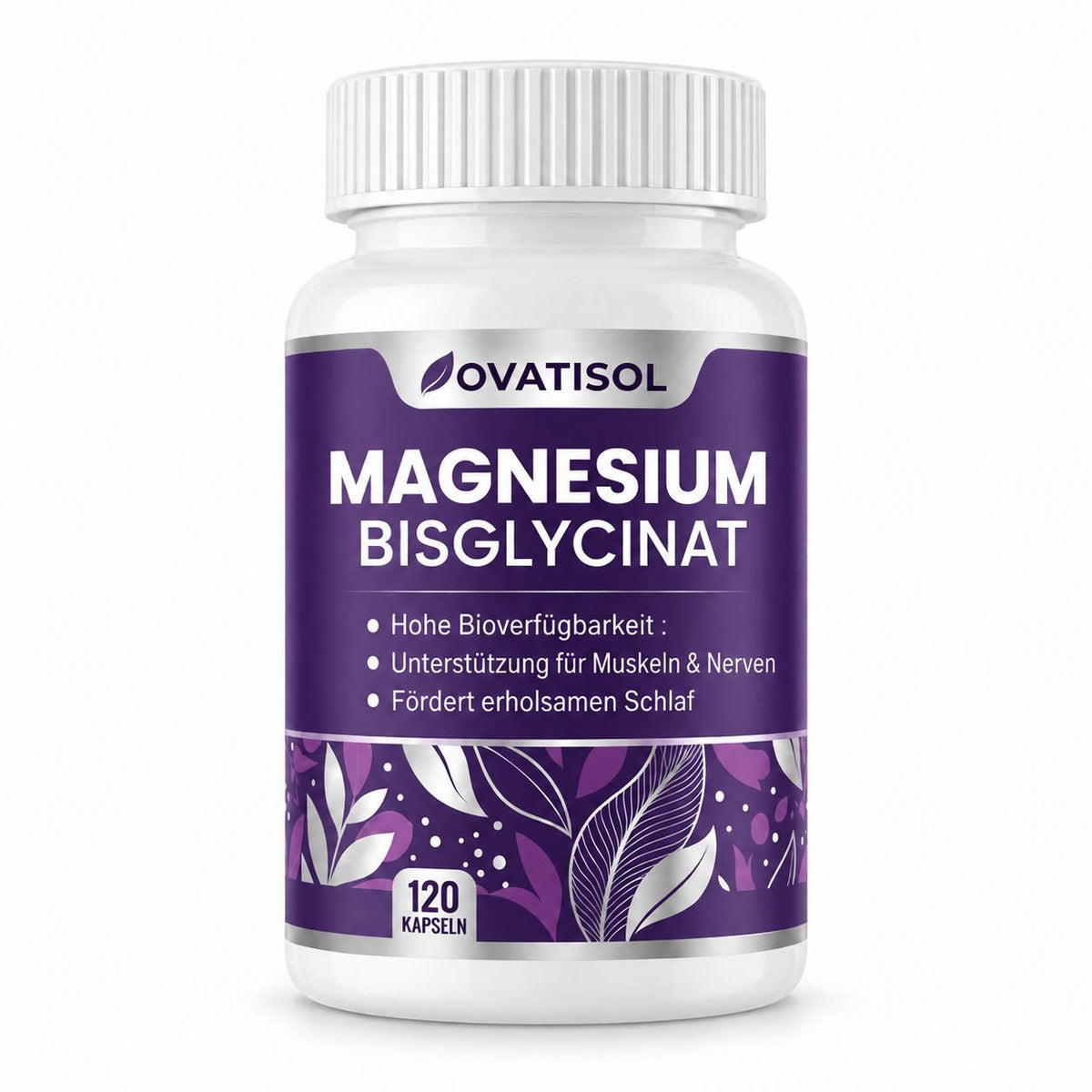 Ovatisol Magnesium Bisglycinat, 120 Kapseln